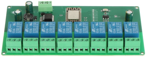 ESP12-8R-D8 Wi-Fi-relämodul