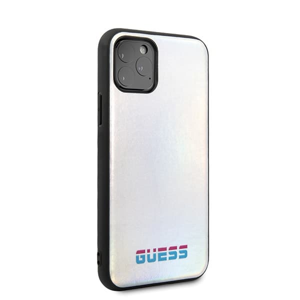 Guess GUHCN58BLD iPhone 11 Pro silver/silver hårt skal skimrande