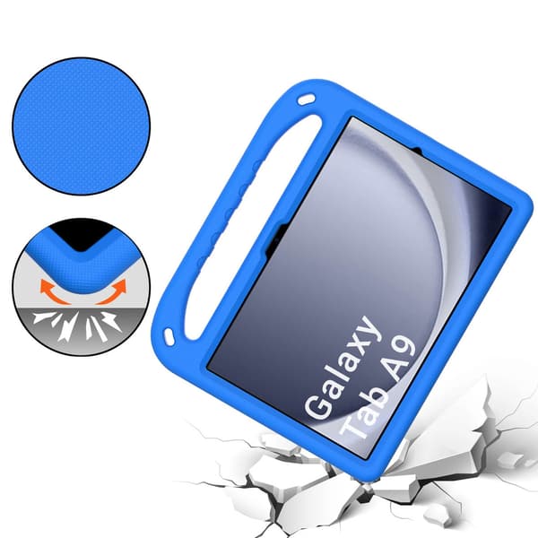 FunColor kotelo Samsung Galaxy Tab A9 8.7:lle (sininen)