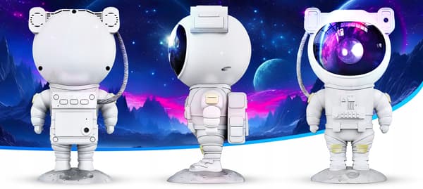 Stjerneprojektor LED natlampe astronaut TIL børn NY 4.0 PRO projektor