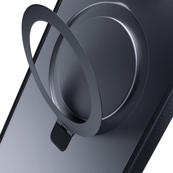 Apple iPhone 16 plus - 3mk Smoke-skal Mag&Stativ