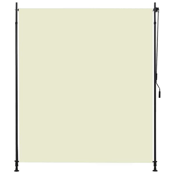 vidaXL Rullgardin, 200x270 cm, Creme