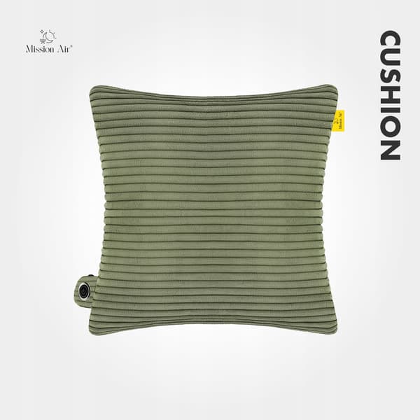 GREEN CUSHION 40X40 elektrisk värmedyna