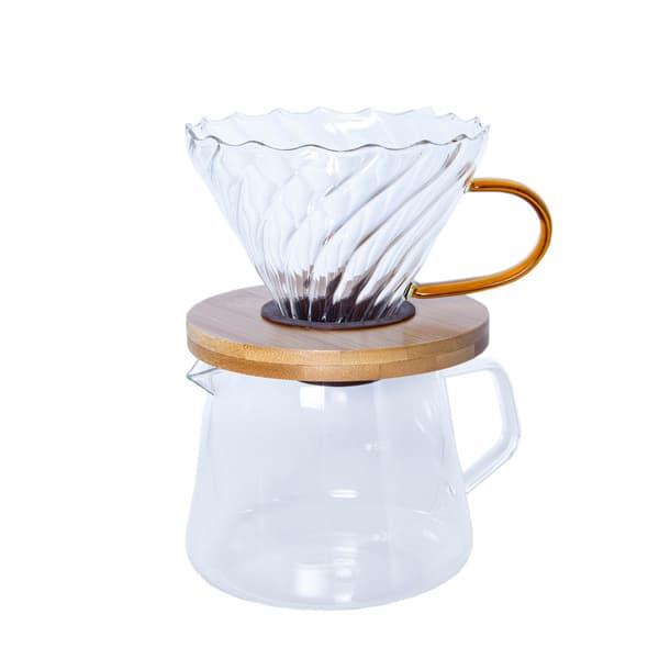 Dryppkaffebryggare 400 ml i glas - set
