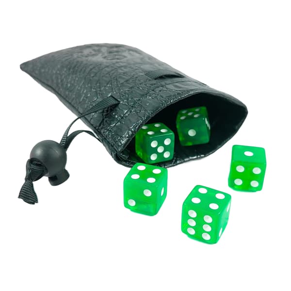 Træalfer RPG terning sekssidet D6 1,6 cm