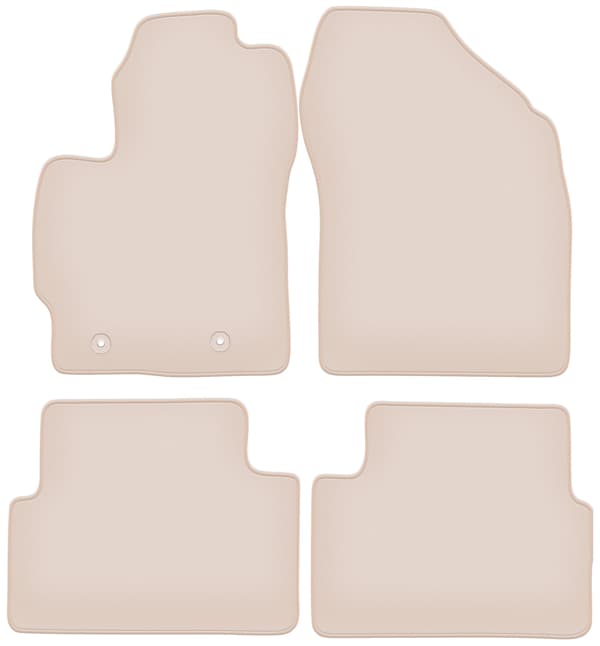 bilmåtter premium beige til: Toyota Corolla E14 / E15 sedan 2007-2012