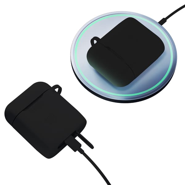 Apple AirPods 2. generation - 3mk Silikone AirPods Etui Sort