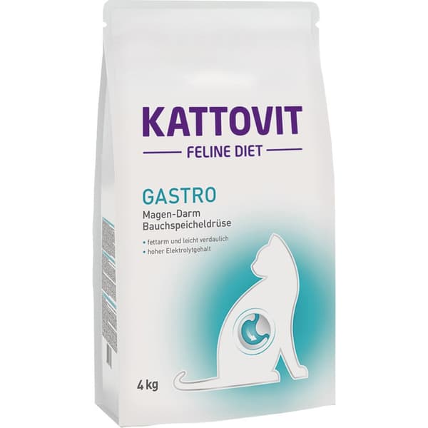 KATTOVIT Gastro torrfoder för katter 4 kg med kanin