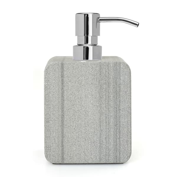 Q-BATH PREMIUM DECOR 1534 sæbedispenser i grå marmor