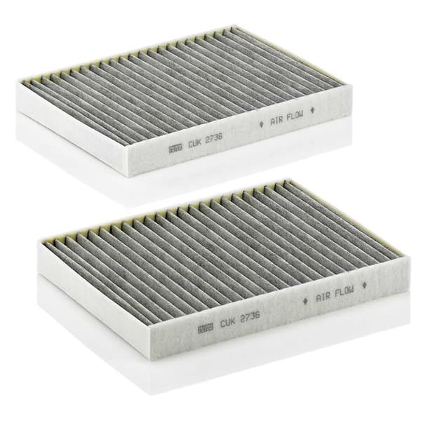 MANN FILTER KUPEFILTER BMW E39 96- SET 2 MED AKTIVT KOL