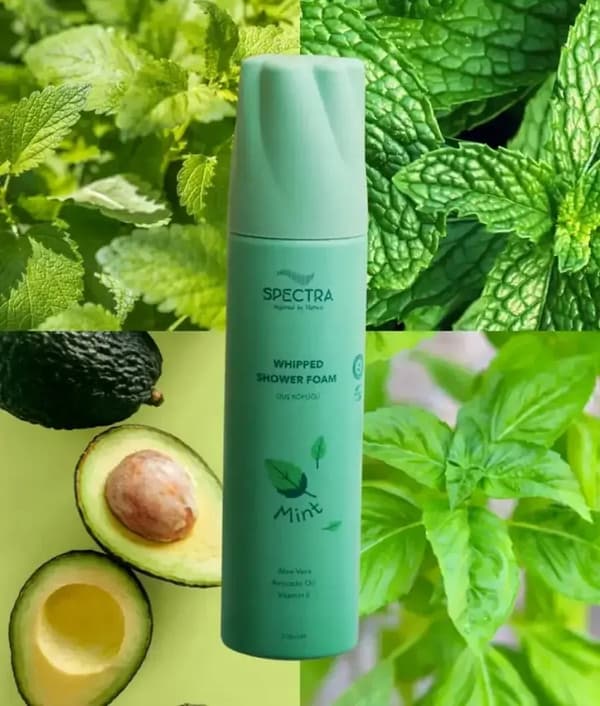 Spectra - Spectra Vispad Duschskum Mint 250ml
