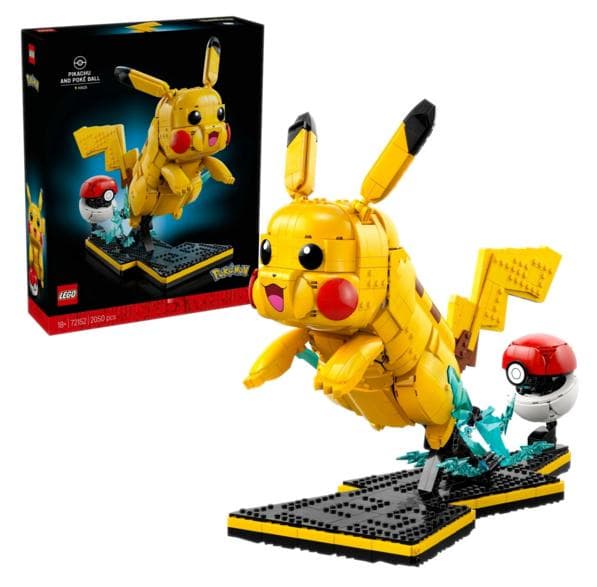 LEGO Pokémon Pikachu og Pokémonball 72152