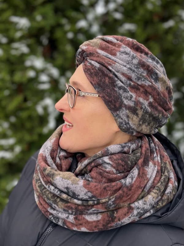 Turban Flora wek-281 efter kemoterapi EVA DESIGN