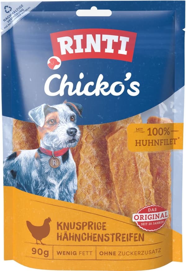 Rinti | Snacks Chicko | Pung - Kylling 90g