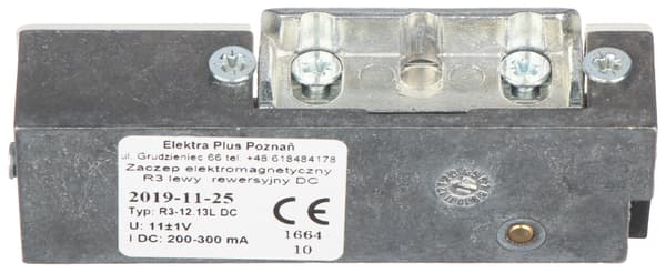 ELEKTROMAGNETISK ANHRINGSTRÆK R3-12.13L VENDBAR