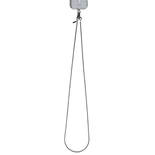 Crong Telefon Crossbody - Telefonsnor (Silver Link)