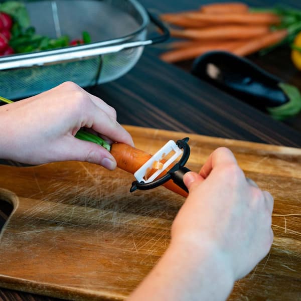 Alpina - INOX knivsæt i rustfrit stål, 6 dele (sort)