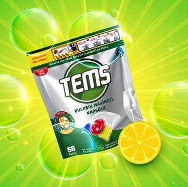 Tems - 4 i 1 diskmaskinskapslar 36 st.