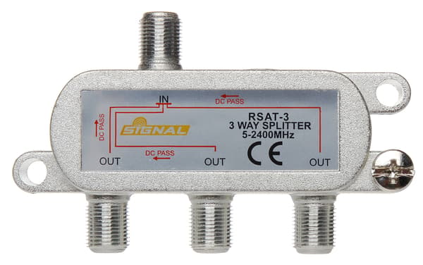 ANTENNESPLITTER RI-3/1F-SAT-SIG