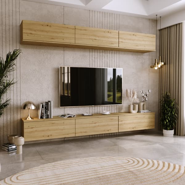 RTV-kaappi Nicole 80 cm - väri Artisan Oak