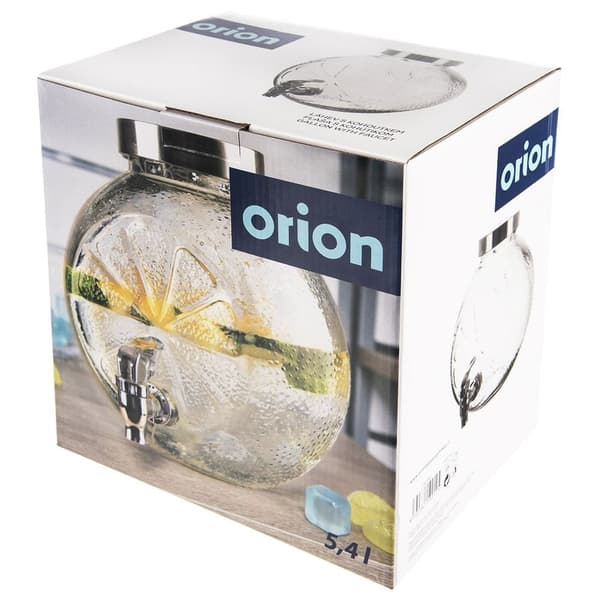 Glasburk med kran 5,4 l