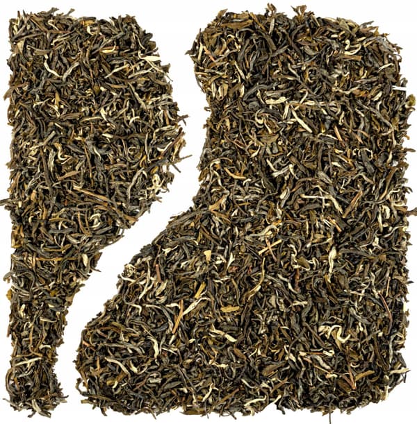 Vit te FUJIAN WHITE långa unga blad 50g