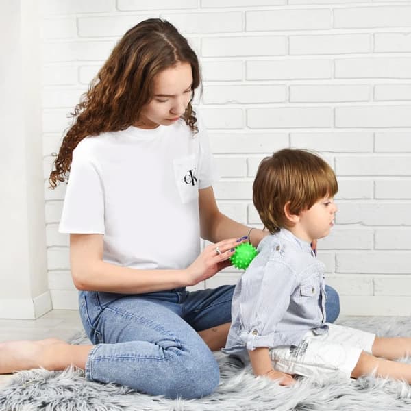Sensorky Sensorisk Massageboll Röd 6 månader+ Moders Care