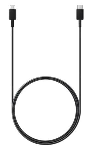 SAMSUNG EP-DX510JBEGEU Kabel Typ C - 5A 1,8m Svart