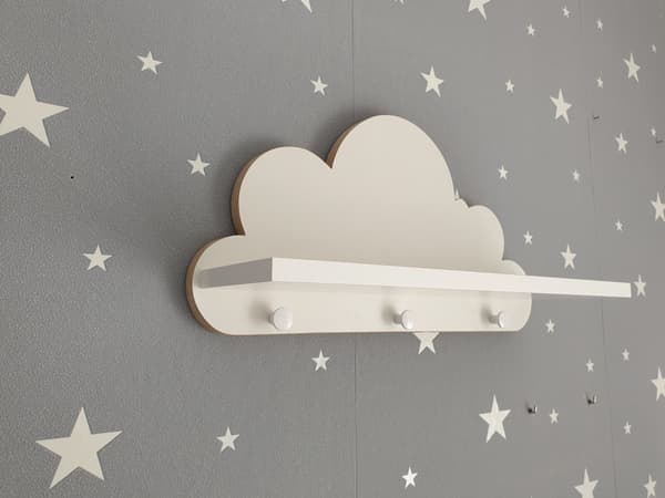 IBIZA Cloud Hylde med Bøjle - Elegance