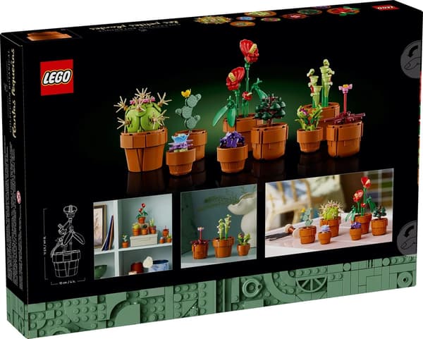 LEGO Icons 10329 Små växter, 758 bitar