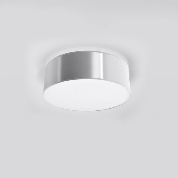 LOFTSLAMPE ARENA 1 E27 GRÅ SOLLUX SL.0128