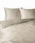 Bäddset i ren bomull 160x200 beige sand premium