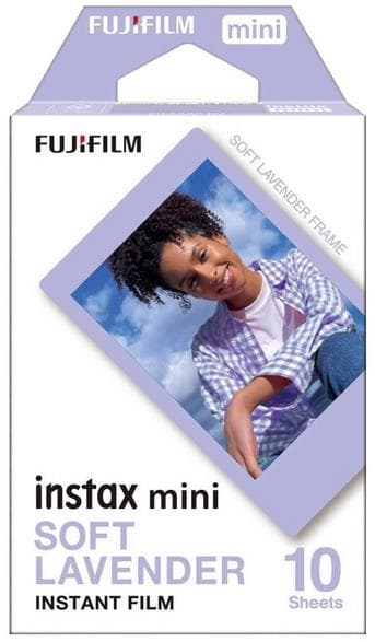 FUJIFILM Instax Mini Lavendelramme 10 ark