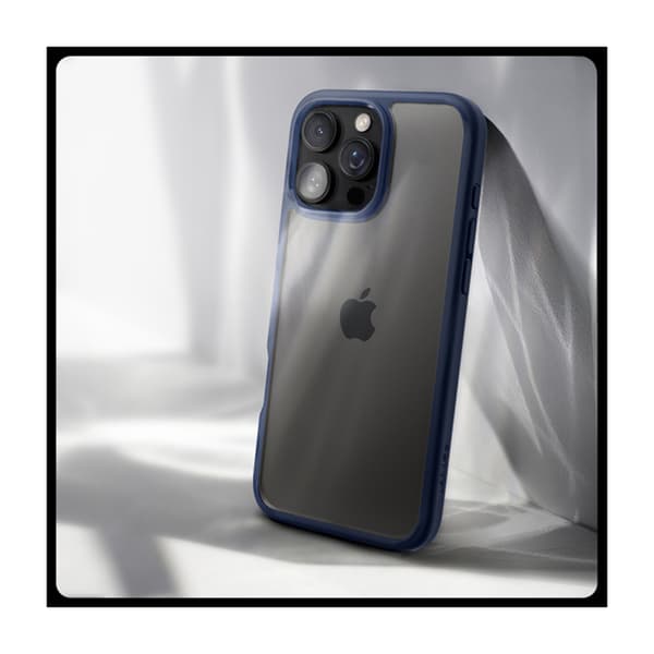 Spigen Ultra Hybrid - Etui til iPhone 16 Pro Max (Marineblå)