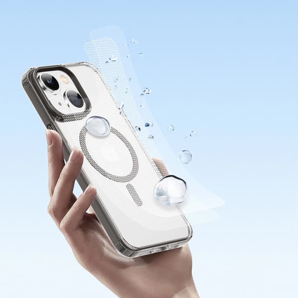 Dux Ducis Clin2 iPhone 14 Plus magneettikotelo MagSafe harmaa