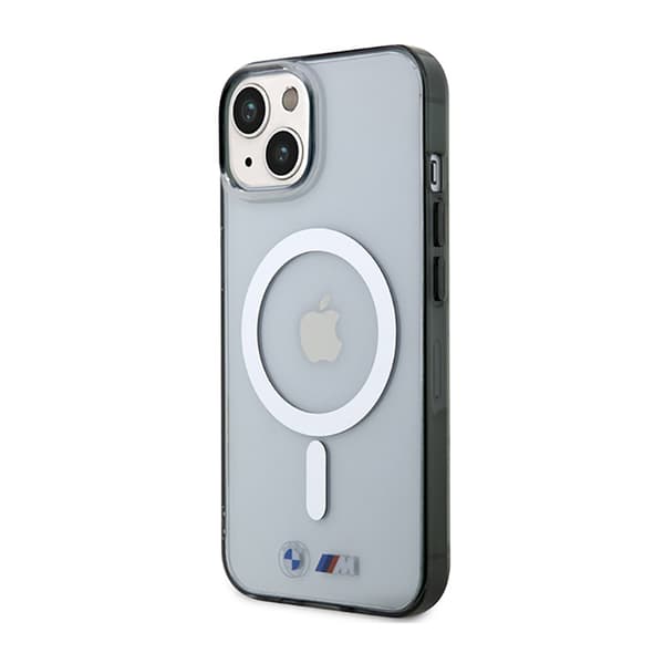 BMW Sølvring MagSafe - iPhone 14 Plus cover (klar)