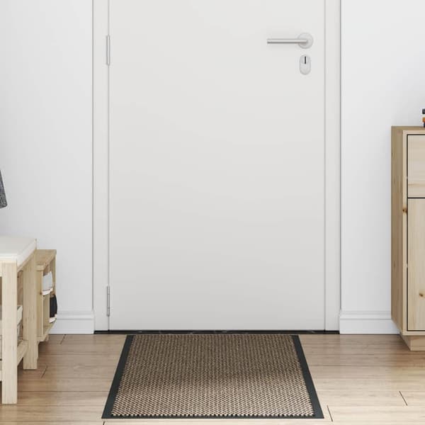 vidaXL dørmåtte brun 60x180 cm