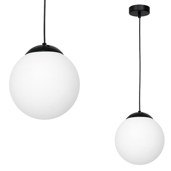 HÆNGELAMPE LIMA 1 E27 SORT MILAGRO MLP6522