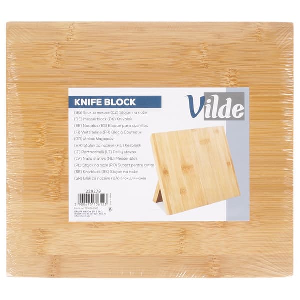 Bambu magneettinen veitsiteline 24x21 cm