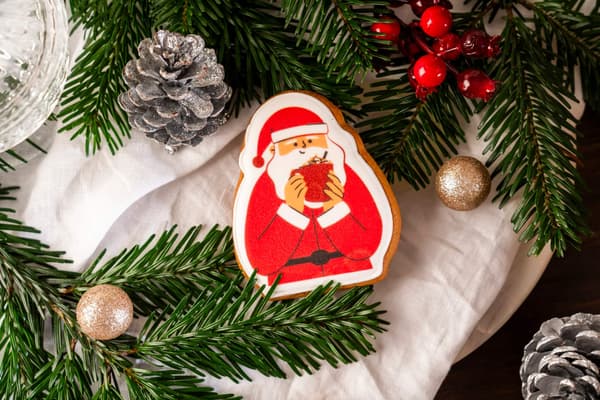 Pepparkaka Nikolas Jul Kaka 60 g Present Gåva Högtider Nikolasdagen