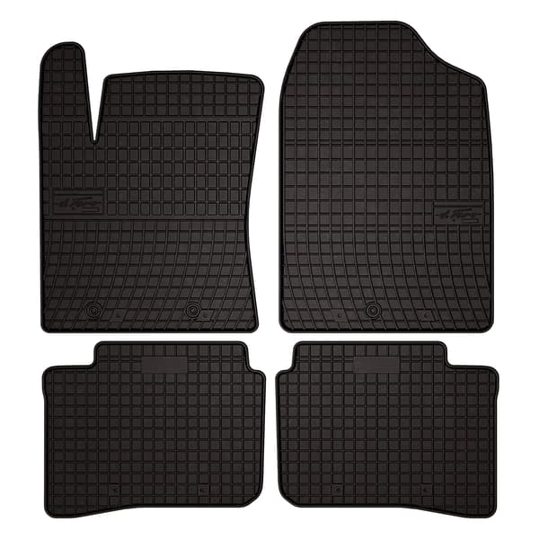 Gummibilmåtter til Hyundai i10 III hatchback (2019-) - sorte, tilpassede