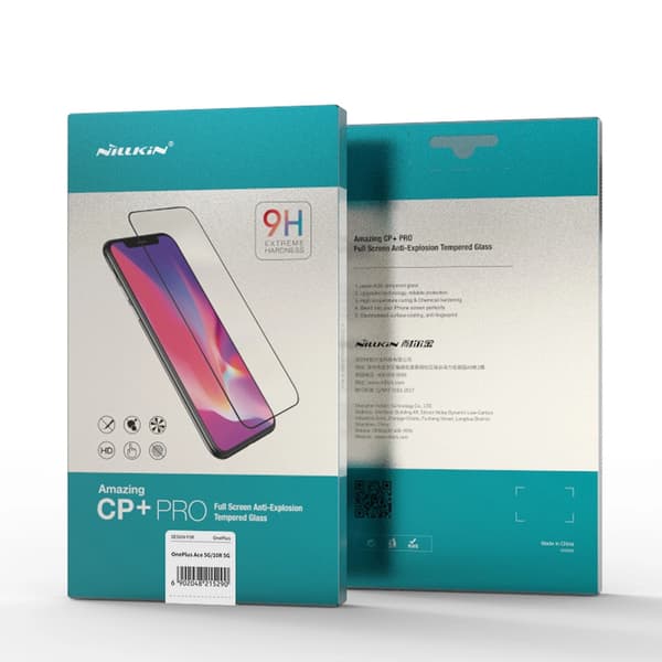 Nillkin CP+PRO Ultratyndt Full Frame Hærdet Glas 0.2mm 9H OnePlus Ace Sort