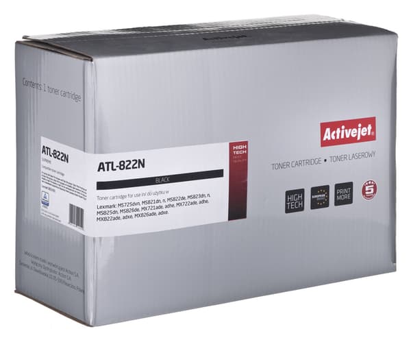 Activejet ATL-822N toner til Lexmark-printere 15.000 sider