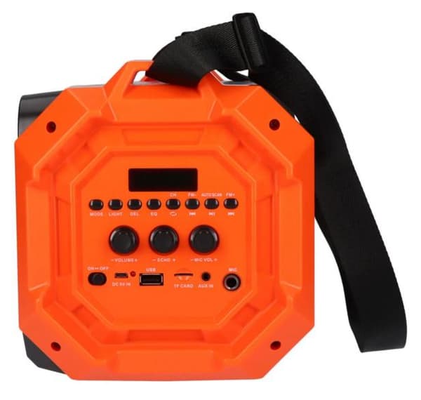 PRIME3 Slam! APS31 Bluetooth-højttaler sort og orange