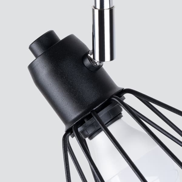 LAHTIX 3 E14 LOFTSLAMPE SORT LUMILO 11.131.07