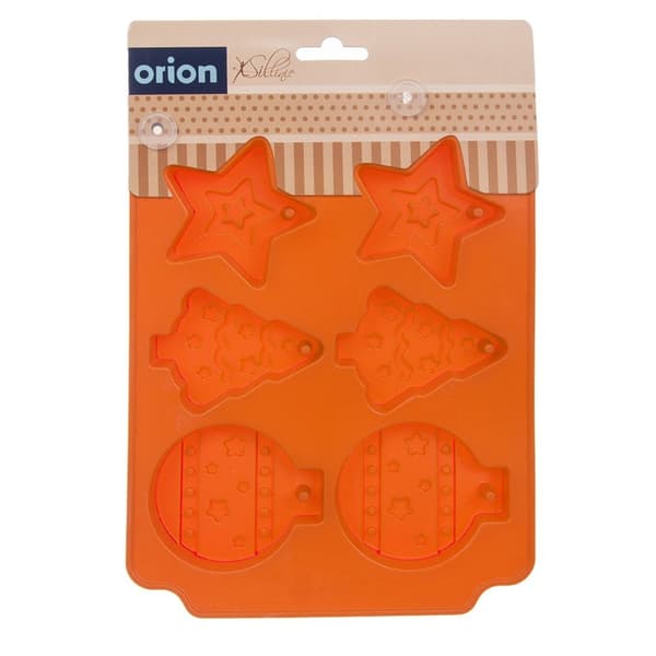 Orange jul silikonkakform SILLINIE