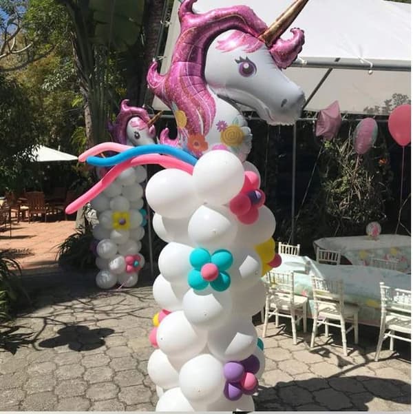 Stativ - pelare för ballonger ca 154 cm 1 set