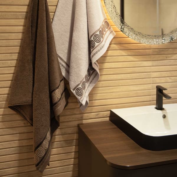 RONDO 2 pyyhe 50x90 Zwoltex beige
