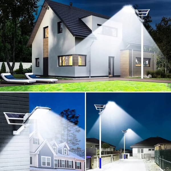 Havelanterne solcellelampe til maste kraftfuld 4000W gadepanel