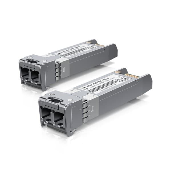 Ubiquiti UACC-OM-MM-10G-D-2 SFP-indsats 2-pak, 10 Gbps, sølv